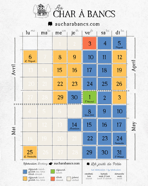Au Char à Bancs, Plélo, Côtes d'Armor, Bretagne